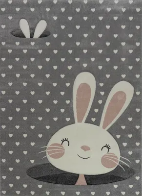 Produktbild von Kinderzimmer Teppich 120x180 DORRIS 8 - grau