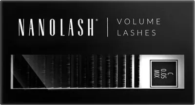 Zdjęcie produktu dla Nanolash Volume Lashes 0.05 C sztuczne rzęsy 6-13 mm