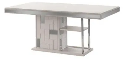 Produktbild von Luxus Esszimmertisch Esstisch Tisch Esszimmer Möbel Essecke Holz Weiß