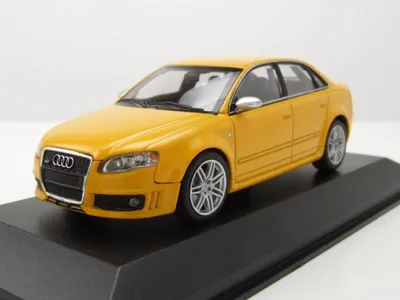 Produktbild von Maxichamps 940014600 Audi RS4 2004 gelb 1:43