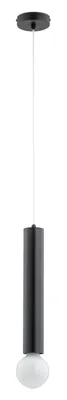 Obrázok produktu pre Závesná lampa TWISTER, čierna, 1xE27x15W, kov, rozmery: 95x10x10 cm, IP20, Alfa