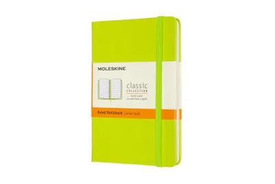 Produktbild von Moleskine Classic, Notizbuch Pocket/A6 Liniert, Limetten Grün