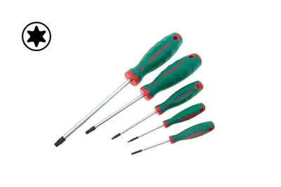 Image de Tournevis Torx, tailles T5 à T50, longueurs 60-200 mm - JONNESWAY