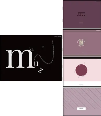 Produktbild von Notizbuch A5 16k Notensystem thematische Musik für Noten Megamix Top2000
