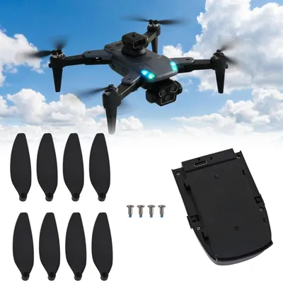 Produktbild von Ersatzteil-Set für GPS Drohne CH11603 - mit kraftvollem 3000 mAh / 7,4 V Ersatz-Akku und 4 hochwertigen Propellerpaaren als Ersatz-Rotoren