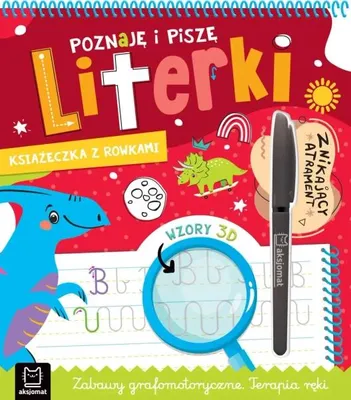 Produktbild von Poznaję i piszę literki. Książeczka z rowkami - Bogusław Michalec