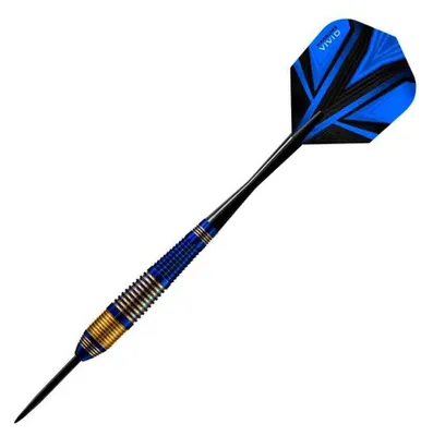 Obrázok produktu pre Harrows - Šípky „Vivid“, oceľová špička PP4409 (21 g) (modrá)