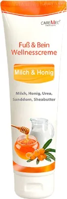 Produktbild von Caremed Fuß & Bein Wellnesscreme 150 ml