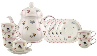 Produktbild von Villeroy & Boch Petite Fleur Teeservice 13-teilig
