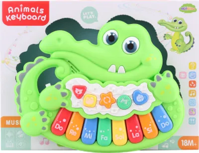 Obrázek produktu pro Piánko krokodýl na baterie
