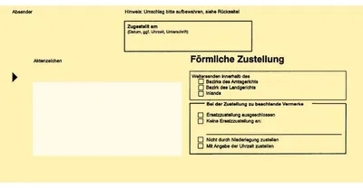 Produktbild von RNK Zustellungsumschlag 110x220mm 100St innen mit Fenster