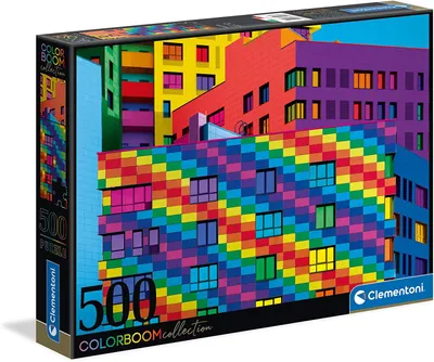 Immagine prodotto di Puzzle Clementoni 500 ColorBoom Squares 35094
