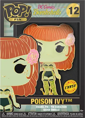 Produktbild von DC Comics Bombshells - Poison Ivy Enamel 13 Limited Chase Edition - Funko Pin