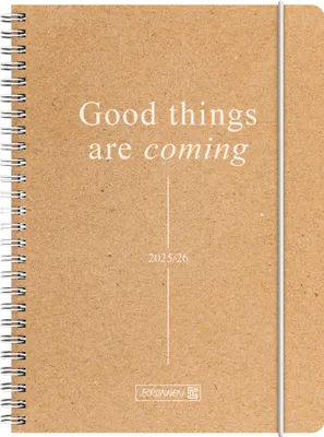 Produktbild von BRUNNEN Schülerkal. 25/26 "Good Things" 2 S. = 1 W. A5