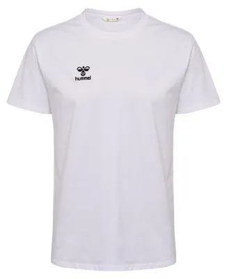 Produktbild von hummel T-Shirt Rundhalsausschnitt gesticktes Logo Regular fit Größe: S (37/38)