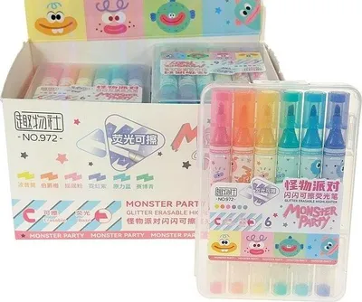 Obrázek produktu pro Oboustranné fixy, 6 barev – ADAR