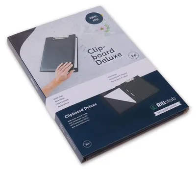 Image de rillstab Porte-bloc DIN A4 similicuir noir