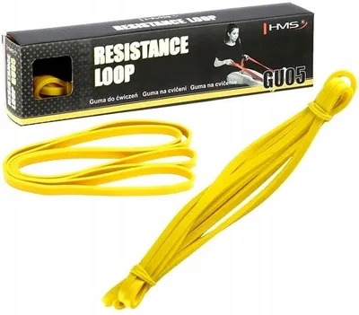 Produktbild von HMS GU05 Power Band Widerstandsband für Training Gelb