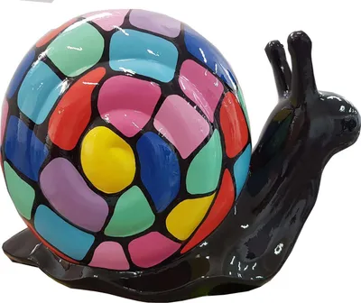 Image de Figure abstraite Statue Statues de jardin Décoration Statues Sculptures Escargot Nouveau