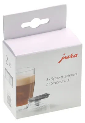 Produktbild von Jura 25064 2x Sirupaufsatz für E8 JA10 (Twin) J8 S8 Kaffeevollautomaten