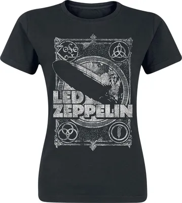 Obrázek produktu pro Led Zeppelin - Dámské tričko "LZ1" RO944 (L) (Černá)