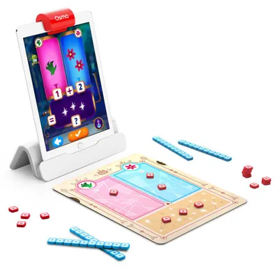 Produktbild von Osmo Math Wizard and the Magical Workshop (2022 Edition) – Mathe-Lernspiel für iPad & Fire Tablet, 6–8 Jahre (englische Version, Osmo Base erforderlich)