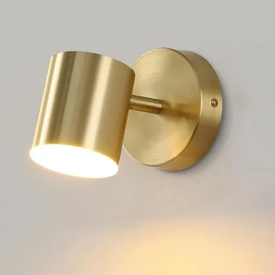 Productafbeelding van Moderne Gouden 9W LED Wandlamp, Draaibaar 350°/90°