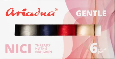 Produktbild von Ariadna TYTAN 250 Nähgarn aus 100% Polyester, strapazierfähig und reißfest, 600 m