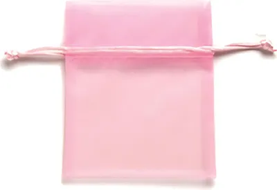 Image de Sachets d'organza 12,5x16cm 4 pièces, rose - remplacement de 6 3825 023