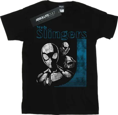 Produktbild von Marvel - "Web Slingers" T-Shirt für Herren BI45481 (M) (Schwarz)