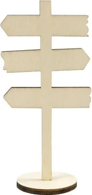 Produktbild von Creativ Company 55992, Bastelset für Kinder, Holz, Holz