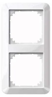 Obrázek produktu pro Rám 2x aws/gl horizontálně/vertikálně - Rámeček 2-násobně bílý 389225