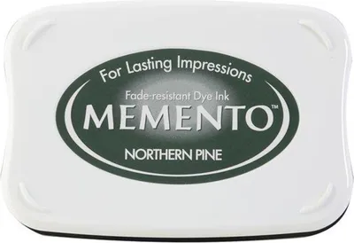 Produktbild von Tsukineko Memento L Stempelkissen Nothern pine