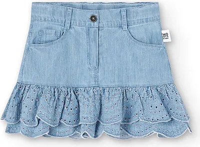 Produktbild von Boboli 438151 Rock Blau 8 Years Mädchen Blau 8 Years