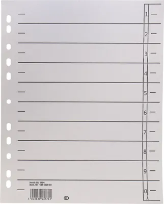 Obrázek produktu pro Soennecken Trennblatt oeco 1456 A4 230g Karton gr 100St.