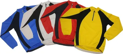 Produktbild von Langarm Radshirt Radtrikot Herren Bike-T-shirt Fahrradtrikot Bikeshirt, Farbe:Blau, Größe:S