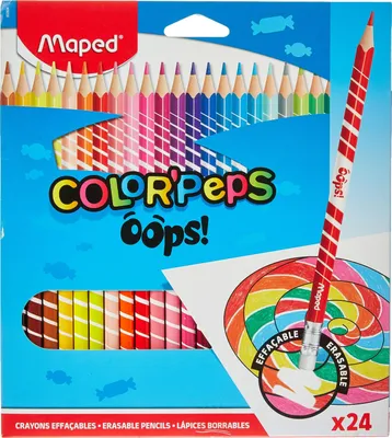 Produktbild von Maped OOPS!, Mehrfarbig, 24 Stück(e)