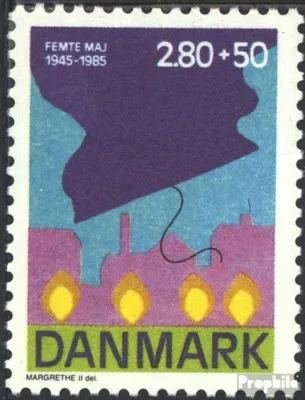 Produktbild von Briefmarken Dänemark 1985 Mi 837 (kompl.Ausg.) gestempelt Tag der Befreiung