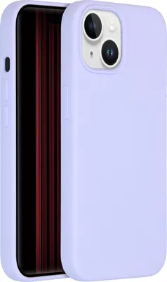 Produktbild von Accezz Liquid Silikoncase mit MagSafe iPhone 15 - Violett