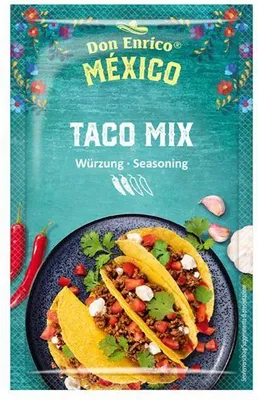 Produktbild von Don Enrico Taco Mix Würzmischung (27 g) für authentische Tacos