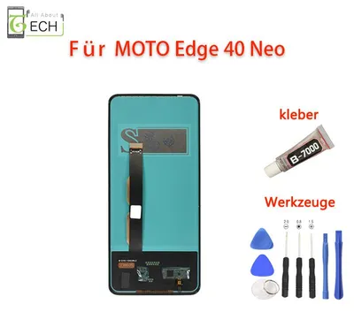 Produktbild von Für Motorola Moto Edge 40 Neo XT2307 LCD Display (TFT) Touchscreen Bildschirm