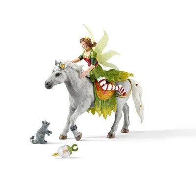 Produktbild von Schleich 70517 - Marween Sammelfigur in festlicher Kleidung, reitend