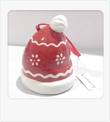 Produktbild von Deko Weihnachtshänger Mützen-Glocke