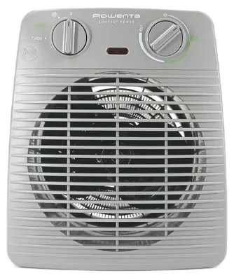 Produktbild von Rowenta Compact Power SO2212F0, Elektrischer Raumheizlüfter, IP20, Drinnen, Flur, Tisch, Grau, Drehregler