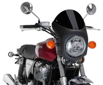 Image de PUIG 9515N carénage rétro pour HONDA CB1100 noir