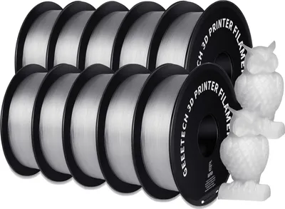 Obrázok produktu pre filament pre 3D tlačiarne, 1,75 mm PETG, vysokopevnostný materiál, transparentný