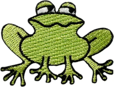 Produktbild von Mono Quick 04503 Frosch, Bügelbild, Patch, ca. 5,0 x 3,8 cm