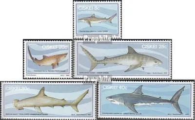 Produktbild von Briefmarken Südafrika - Ciskei 1983 Mi 38-42 (kompl.Ausg.) FDC Haie
