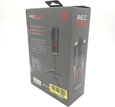 Produktbild von Ozone Rec X50 Gaming-Mikrofon Streaming-Mikrofon elektroden bidirektionaler Misc