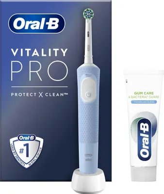 Produktbild von Oral-B | Electric Toothbrush | Vitality Pro | Rechargeable | For adults | Number of brush heads included 1 | Number of teeth brushing modes 3 | Blue